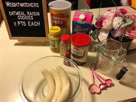 Weight Watchers Vegan Oatmeal Raisin Cookie Recipe