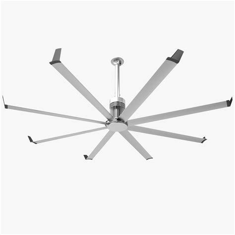 Big Ass Fans ISIS Deckenventilator 3D-Modell 3D-Modell $19 - .fbx .max