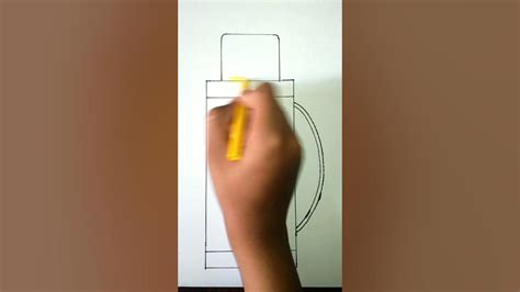 Thermos drawing ☺️😍 | #shorts #easydrawing #shortvideo - YouTube