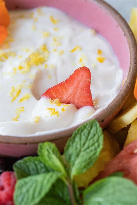 fruit dip recipes yogurt 8