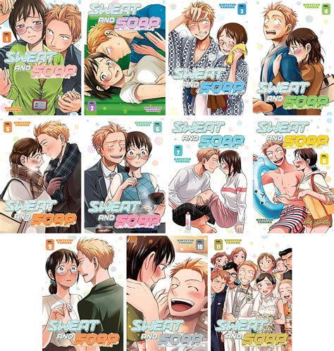 Sweat and Soap Manga Complete Collection Set Volumes 1-11 by Kintetsu