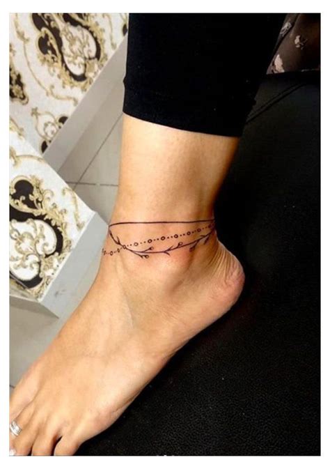 Ankle Henna Bracelet