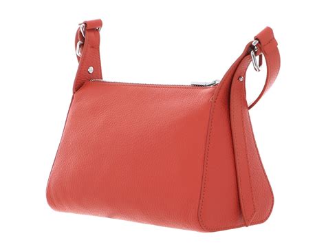 COCCINELLE Bishop Mini Bag Grained Leather Grenadine Red | modeherz