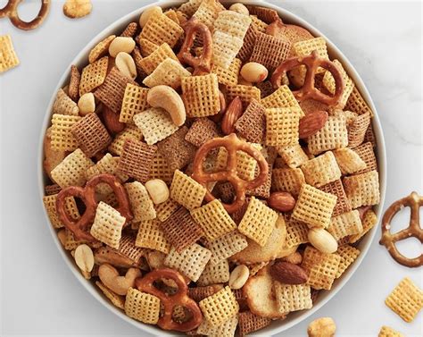 original homemade chex party mix recipe sidechef