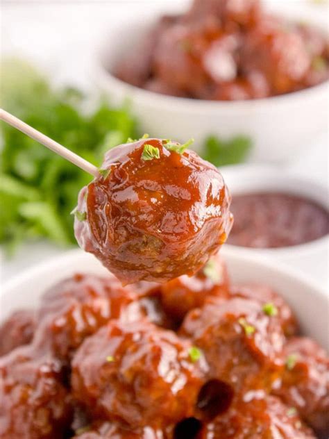 4 Little Secrets To Making The Juiciest Crockpot Bbq Meatballs