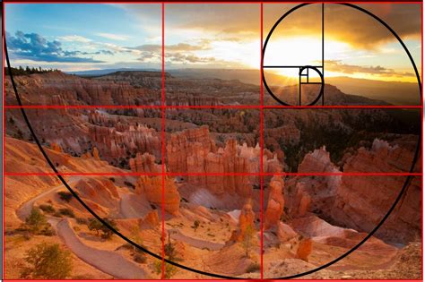 Fibonacci Spiral In Photography