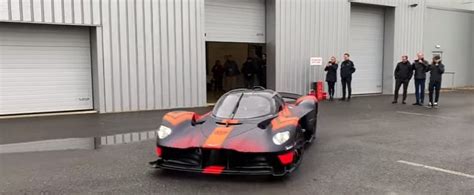 Aston Martin Valkyrie Working Prototype Demonstrated at Silverstone, It ...