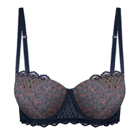 Soutien-gorge balconnet multicolore Wonderbra Modern Chic - Lemon Curve