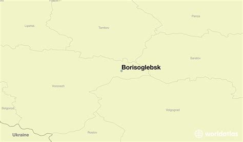 Where is Borisoglebsk, Russia? / Borisoglebsk, Voronezh Oblast Map ...