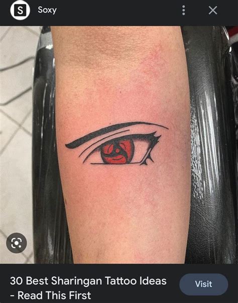 Sharingan tattoo idea | Eye tattoo, Naruto tattoo, Small tattoos for guys