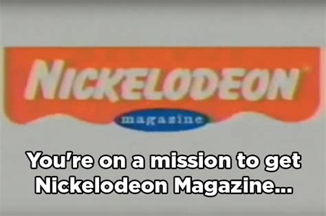 You Probably Remember This Classic Nickelodeon Magazine Commercial ...