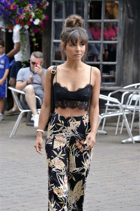 Roxanne Pallett Filming a Special Feature for her Minster FM Breakfast