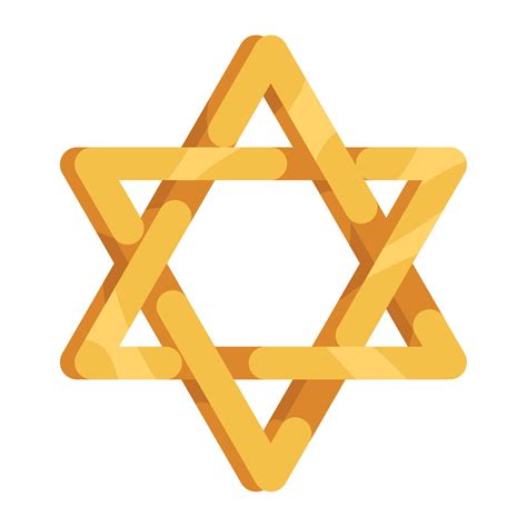 golden jewish star 14015506 Vector Art at Vecteezy