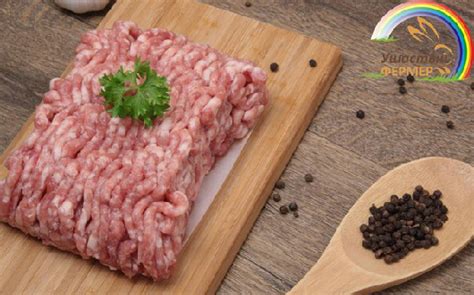 Ушастый фермер | Продукция | Фарш из мяса кролика