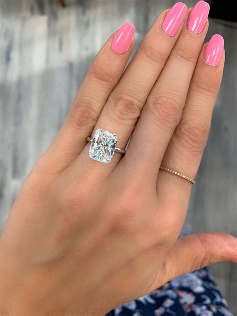 A 5 Carat Diamond Engagement Ring, Pretty Please. — Miss Diamond Ring ...