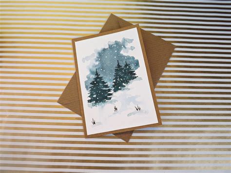 МОРЕ НЕБЕ: Winter Landscape Greeting Cards