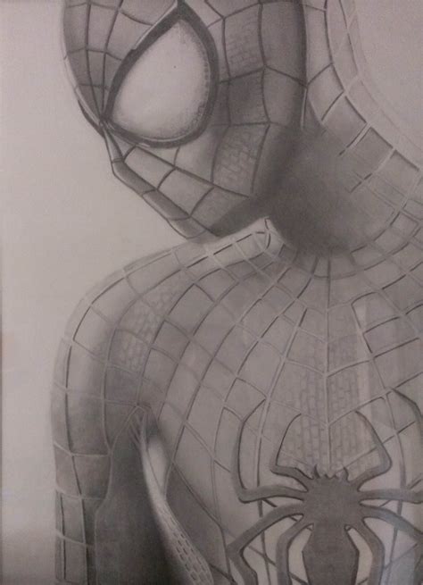 Spider Man Pencil Drawing at GetDrawings | Free download