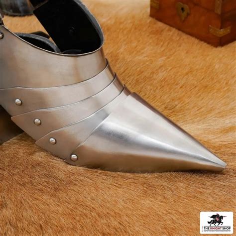 14th-15th C. Knight Sabatons 18g