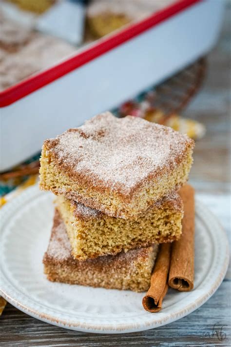 Churro Bars - Accidental Happy Baker
