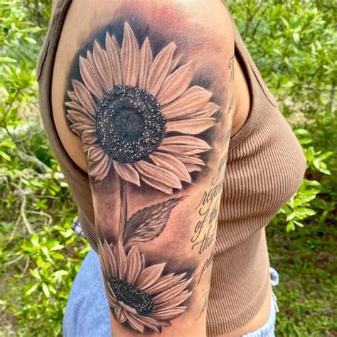 NEW Sunflower Tattoo Designs For Women And Men | Bridal Shower 101