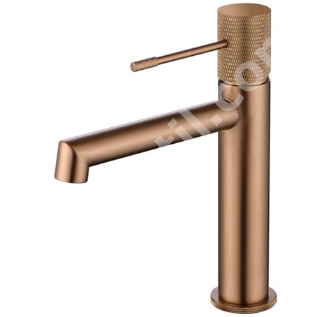 Смесители за баня | смесител за мивка line brushed rose gold - imex (-7 ...