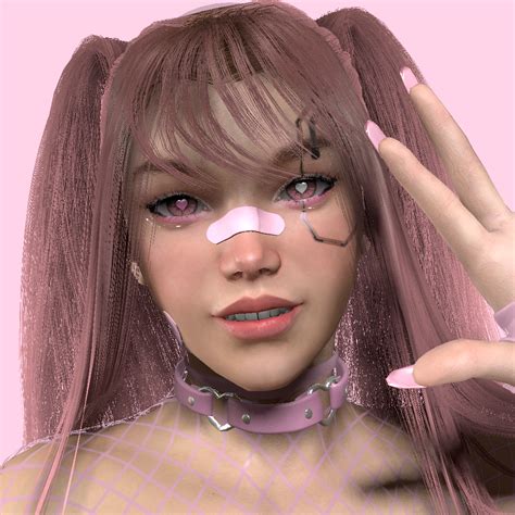 Paid Clothing - Kawaii Heart Choker | Virt-A-Mate Hub