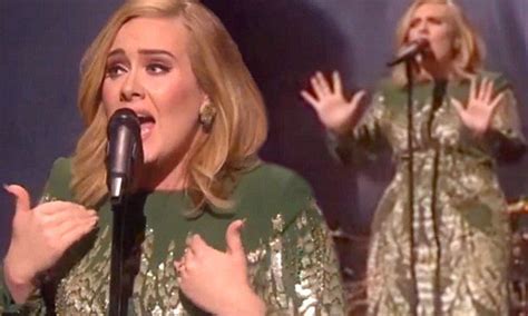 Adele wows in first live performance in almost three years | Adele ...