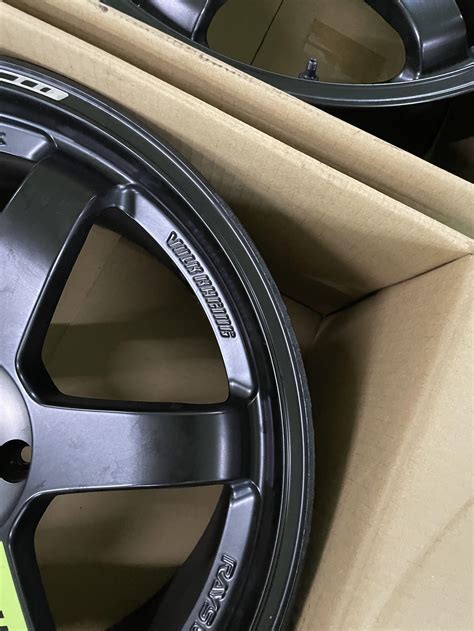 Rays Volks TE37 black edition 2 (5 x 114.3), 汽車配件, 車軚 - Carousell