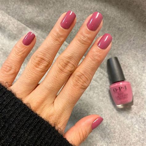 megan  instagram opi  lanai ing   dusty rose