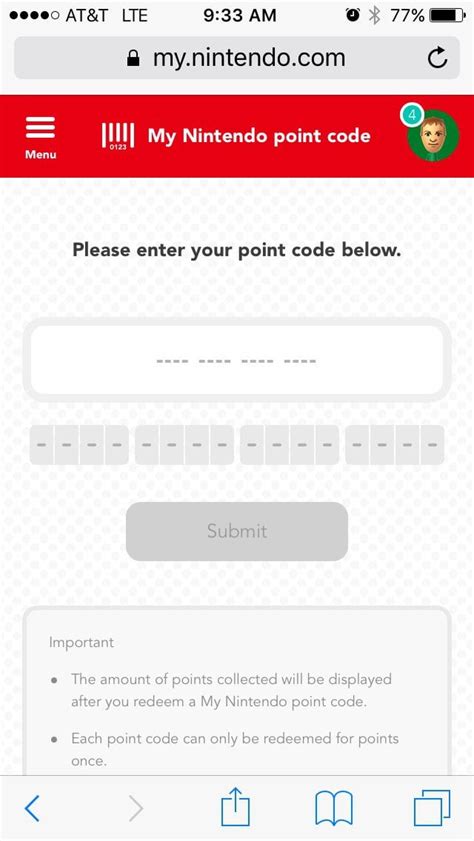 My Nintendo Point Code? : r/MyNintendo