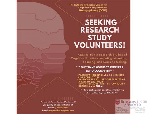 REPOST (Updated IRB approval date): Looking for participants for paid ...
