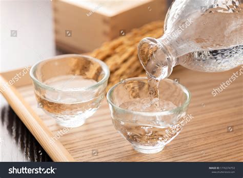 japanese rice wine images stock  vectors shutterstock