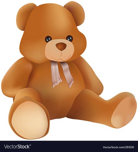 Teddy bear Royalty Free Vector Image - VectorStock