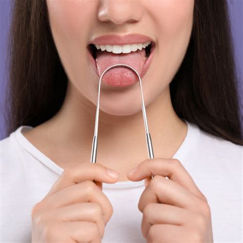Raspar A Língua Emagrece - Raspador de Língua - Aço