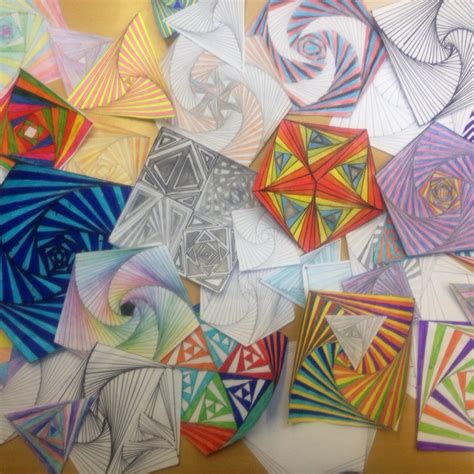 Mathematical art lessons - ARTFUL MATHS