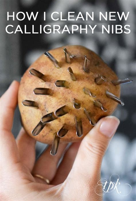 how to clean calligraphy nibs