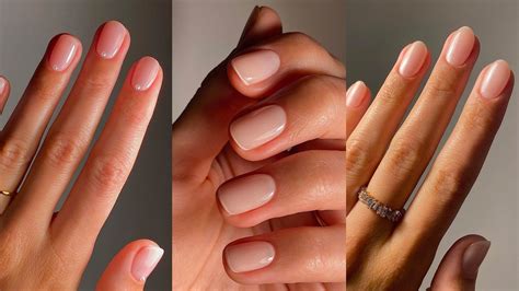 Uñas cortas nude: 5 ideas súper discretas y limpias para la oficina ...