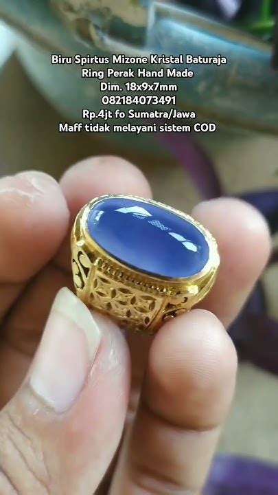 biru spirtus mizone kristal baturaja bluechalcedony bluebaturaja