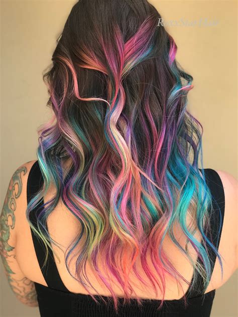 Vivid Hair Color Ideas For Brunettes