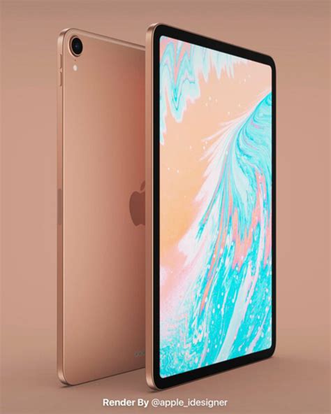 เตรียมเสียเงิน! เผยคอนเซ็ปต์ iPad Air 4 ดีไซน์เหมือน iPad Pro (2018 ...