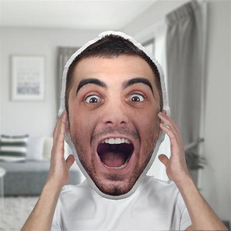 custom face pillow