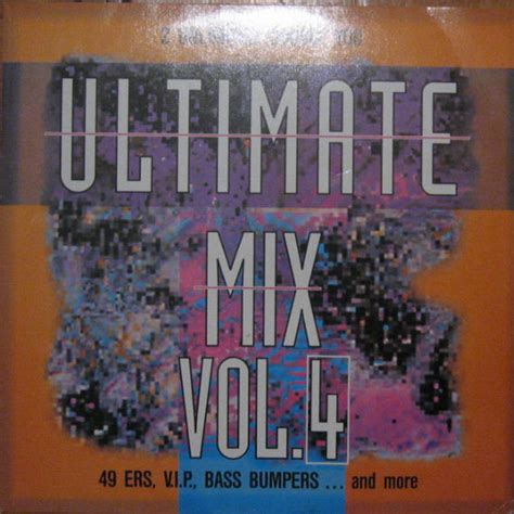 Ultimate Mix Vol. 4 (1992, Vinyl) | Discogs