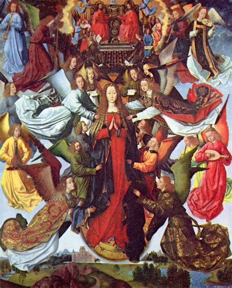 Meister der Legende der Heiligen Lucia: Maria als Himmelskönigin - Zeno.org