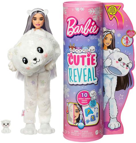 Customer Reviews: Barbie Cutie Reveal Snowflake Sparkle Series 11.9
