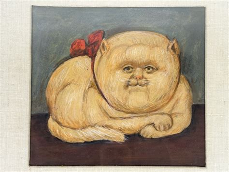 Fernando Botero Fat Cat - syrcast