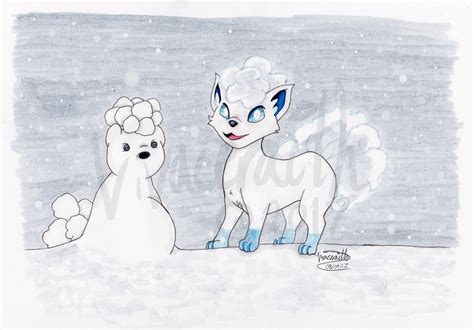 Alolan Vulpix and Ninetales favourites by MyTotalBeymon on DeviantArt