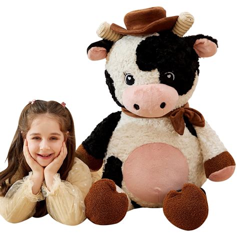 Amazon.com: IKASA Giant Cow Stuffed Animal Plush Toy,30 Inches Large