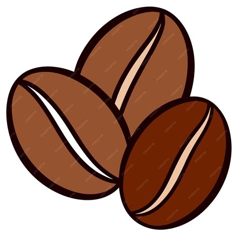 Coffee beans clipart vector art and illustration | Premium AI-generated