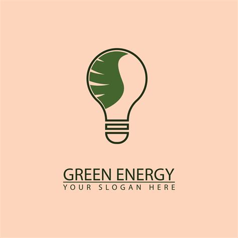green energy light logo icon design 14631008 Vector Art at Vecteezy