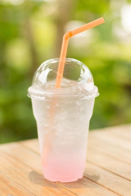 premium photo iced lycheelychee fizzy drink  mint  soda